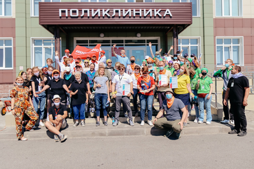 Торжественная закладка Аллеи # МыВместе в Гатчине