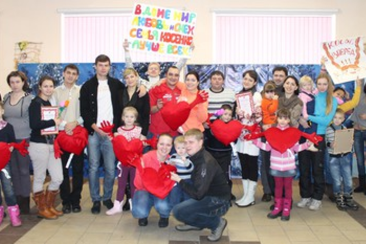 Студенческие семьи сразились на турнире «В честь прекрасной любви»