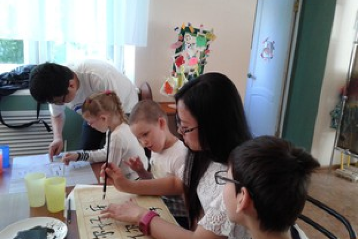 Международный волонтерский лагерь «Тихвинский Успенский монастырь» прошел в Ленинградской области
